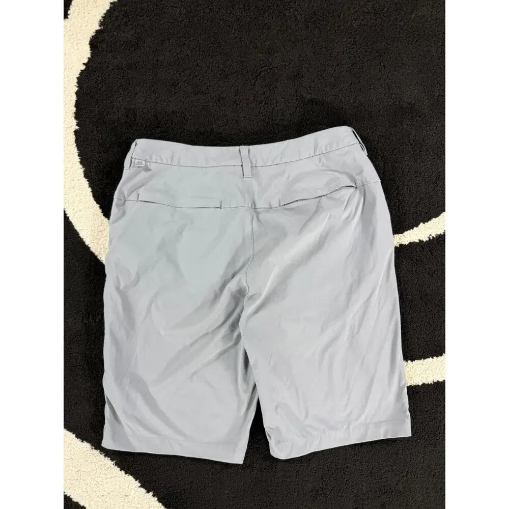Lululemon Shorts Mens 30x10 Gray Commission Nylon Stretch Travel Golf